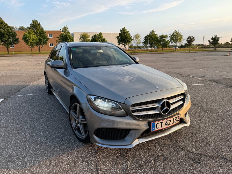 Mercedes C220 d 2,2 AMG Line stc. aut. 5d