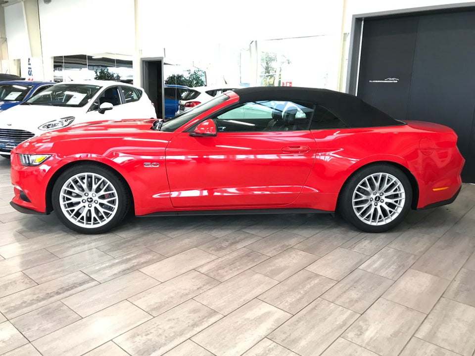 Ford Mustang 5,0 V8 GT Convertible aut. 2d