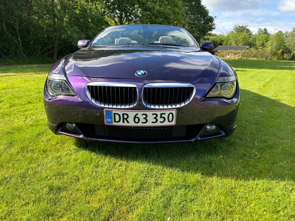 BMW 630i 3,0 Cabriolet Steptr. 2d