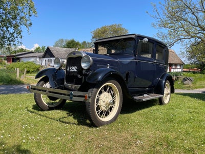 Ford A 3,3 Cabriolet Benzin modelår 1928 km 99000 Mørkblå service ok none, Ford A 1928, (det er ikke