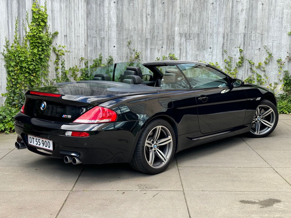 BMW M6 5,0 Cabriolet aut. 2d