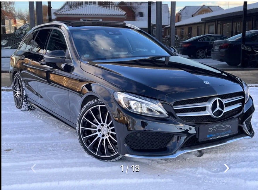 Mercedes C200 d 2,2 AMG Line stc. aut. 5d