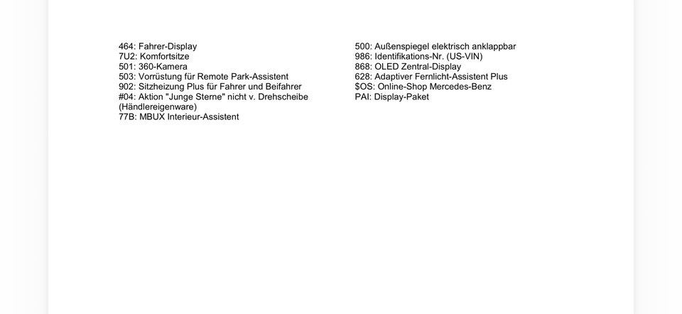 Mercedes EQS450+ Electric Art 5d