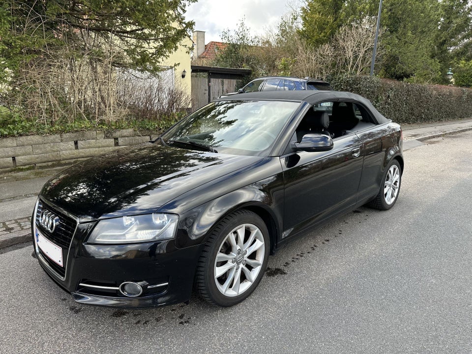 Audi A3 2,0 TFSi Ambition Cabriolet S-tr. 2d