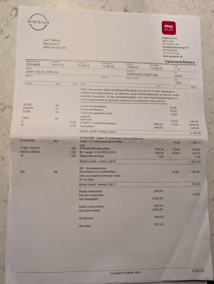 Nissan Leaf 40 Tekna 5d