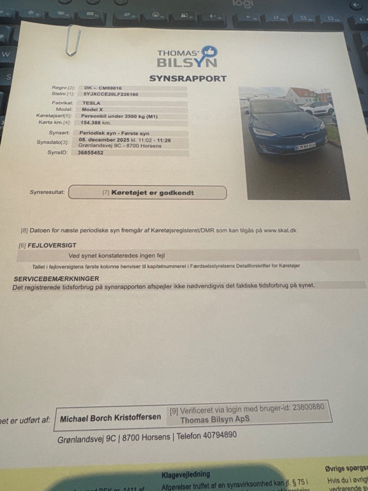 Tesla Model X Long Range AWD 5d