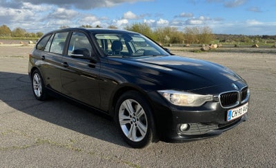 BMW 320d 2,0 Touring Diesel modelår 2015 km 244000 Sort ABS airbag service ok full, AirCondition, AB