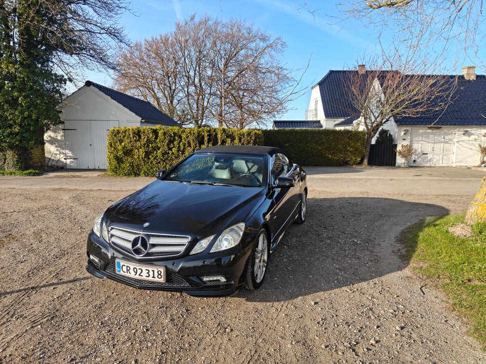 Mercedes E200 1,8 CGi Avantgarde Cabriolet aut. BE 2d