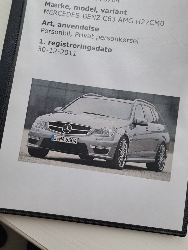 Mercedes C63 6,3 AMG Performance stc. aut. 5d