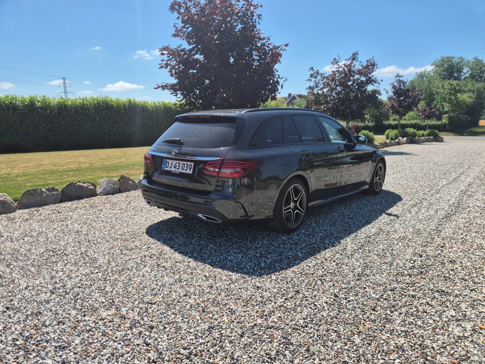 Mercedes C220 d 2,0 AMG Line Night Edition stc. aut. 5d