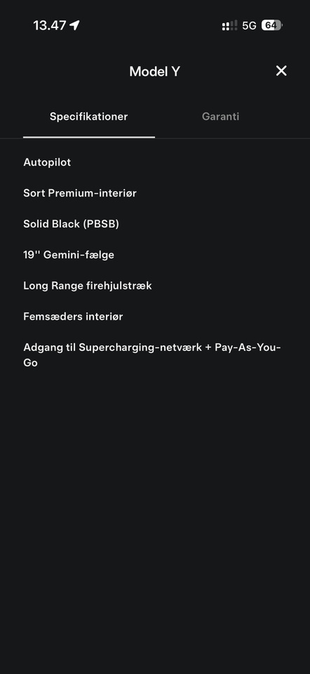 Tesla Model Y Long Range AWD 5d