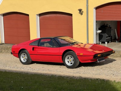 Ferrari 308 3,0 GTS Benzin modelår 1980 km 85000 Rød service ok partial, Elektriske sideruder. Ferra