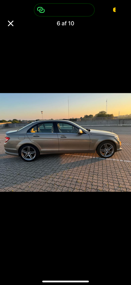 Mercedes C200 2,2 CDi Avantgarde aut. 4d