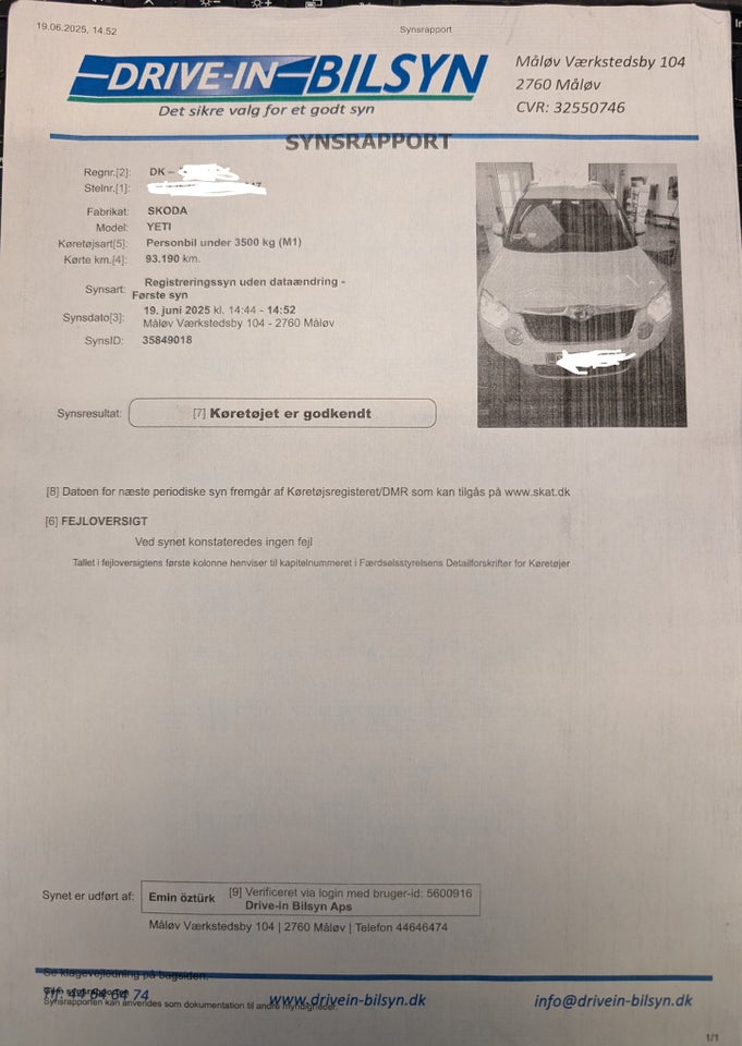 Skoda Yeti 1,2 TSi 105 Active DSG 5d