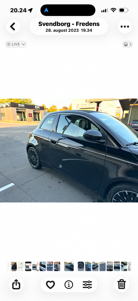 Fiat 500e 42 la Prima Cabrio 2d