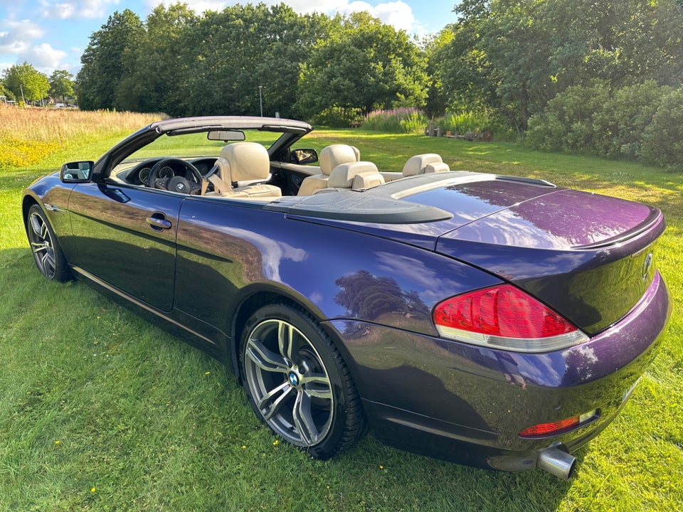 BMW 630i 3,0 Cabriolet Steptr. 2d