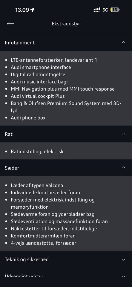 Audi e-tron 55 Advanced Prestige quattro 5d