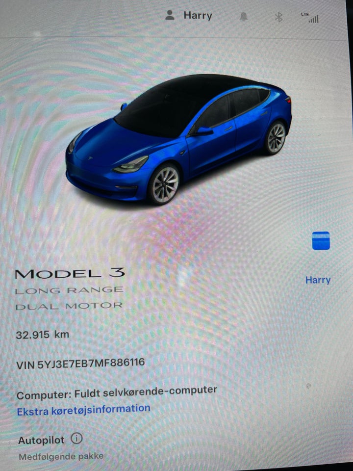 Tesla Model 3 Long Range AWD 4d