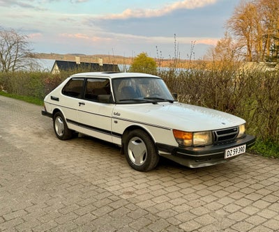 Saab 900 2,0 Turbo-8 Benzin modelår 1984 km 273000 Hvid service ok unknown, Soltag, Varme i sæder, A