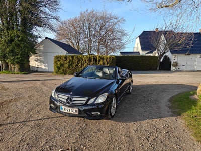 Mercedes E200 1,8 CGi Avantgarde Cabriolet aut. BE 2d