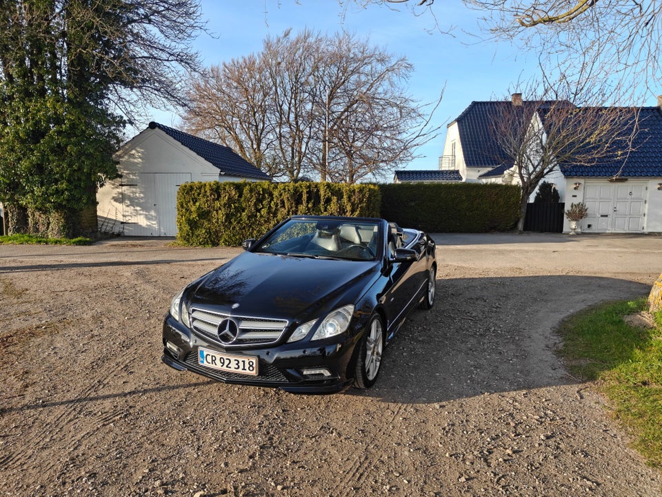 Mercedes E200 1,8 CGi Avantgarde Cabriolet aut. BE 2d