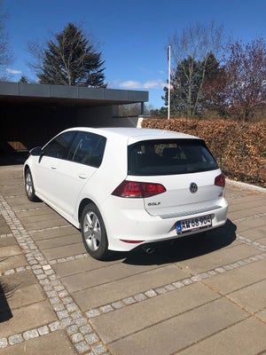 VW Golf VII 1,4 TSi 150 R-line BMT Benzin modelår 2016 km 99000 Hvid ABS airbag service ok full, Air