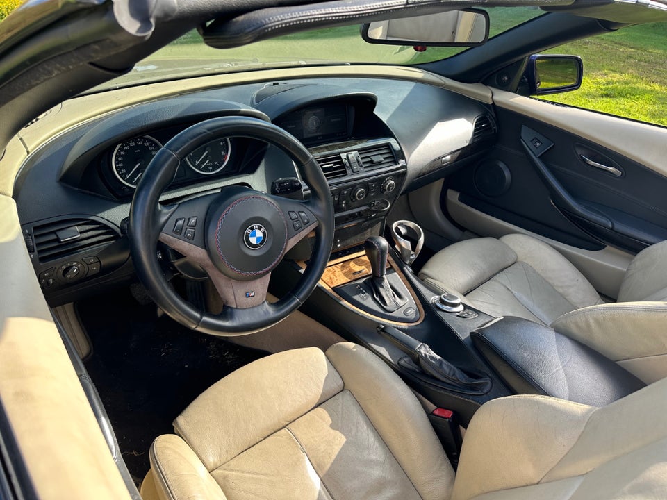 BMW 630i 3,0 Cabriolet Steptr. 2d