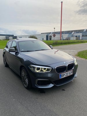 BMW M140i 3,0 aut. Benzin aut. Automatgear modelår 2017 km 104000 Grå ABS service ok full, AirCondit