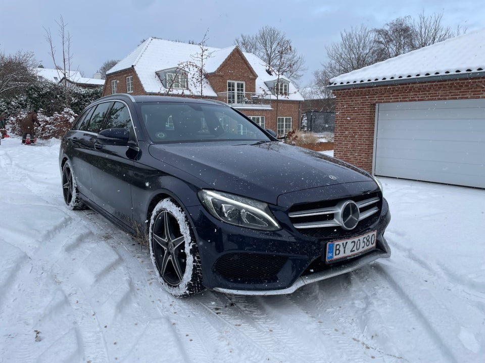 Mercedes C200 2,0 AMG Line stc. aut. 5d