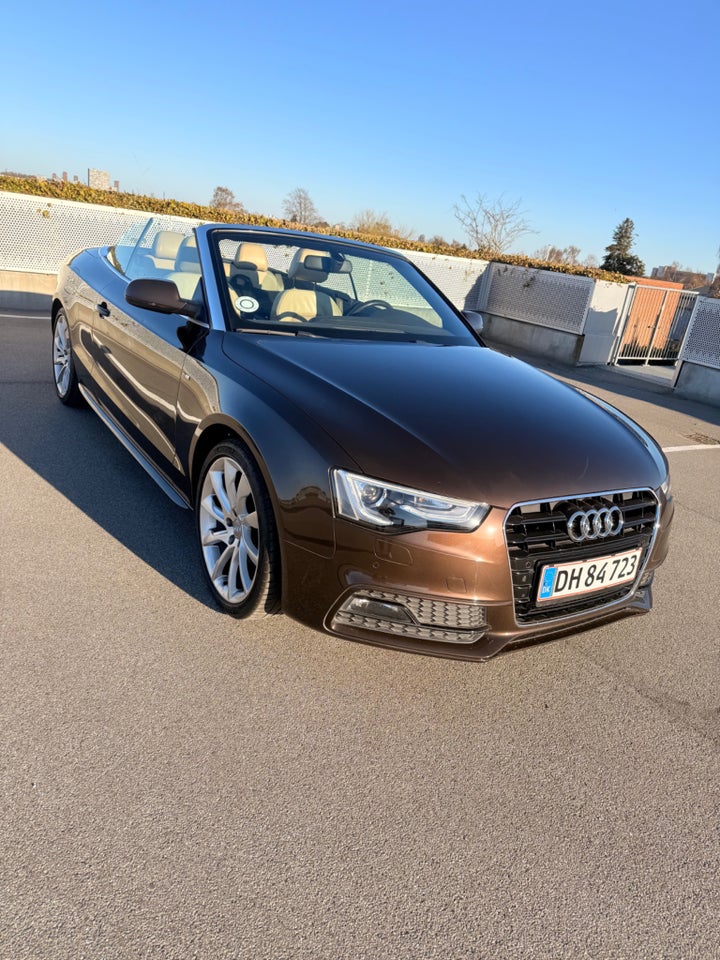 Audi A5 1,8 TFSi 170 S-line Cabriolet Multitr. 2d