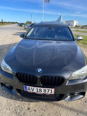 BMW 523i 3,0 Benzin modelår 2010 km 216000 Grå ABS airbag service ok full, ABS, Klimaanlæg, Automatg