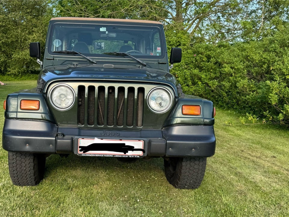 Jeep Wrangler 4,0 4x4 3d