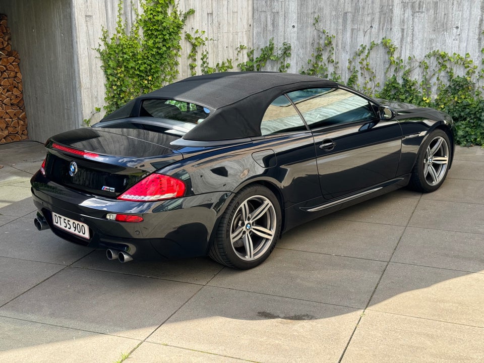 BMW M6 5,0 Cabriolet aut. 2d