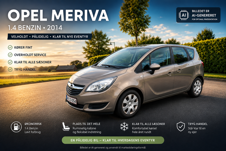 Opel Meriva 1,4 Limited Eco 5d