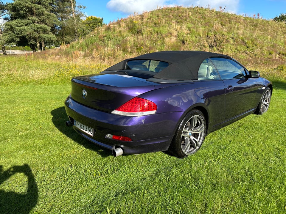 BMW 630i 3,0 Cabriolet Steptr. 2d