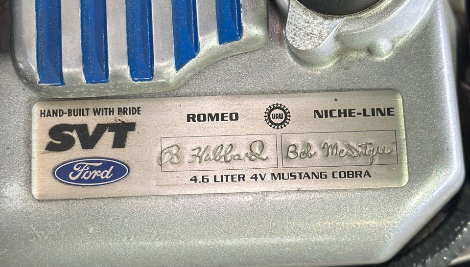 Ford Mustang 4,6 SVT Cobra 2d