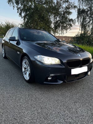 BMW 520d 2,0 Touring M-Sport aut. Diesel aut. Automatgear modelår 2016 km 164000 Grå ABS airbag serv