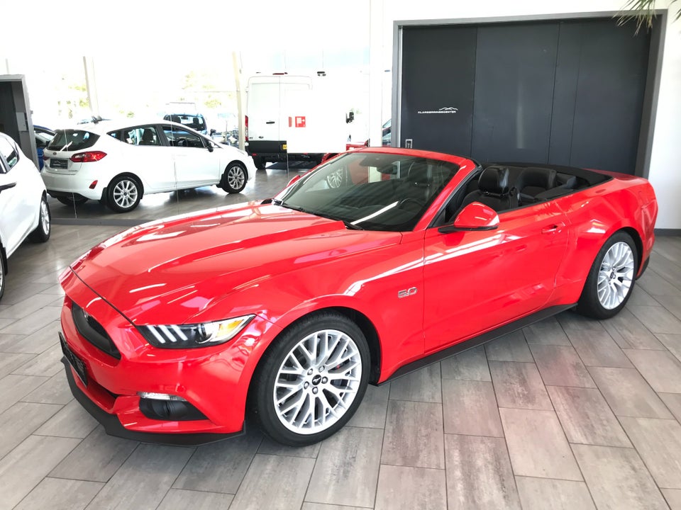 Ford Mustang 5,0 V8 GT Convertible aut. 2d