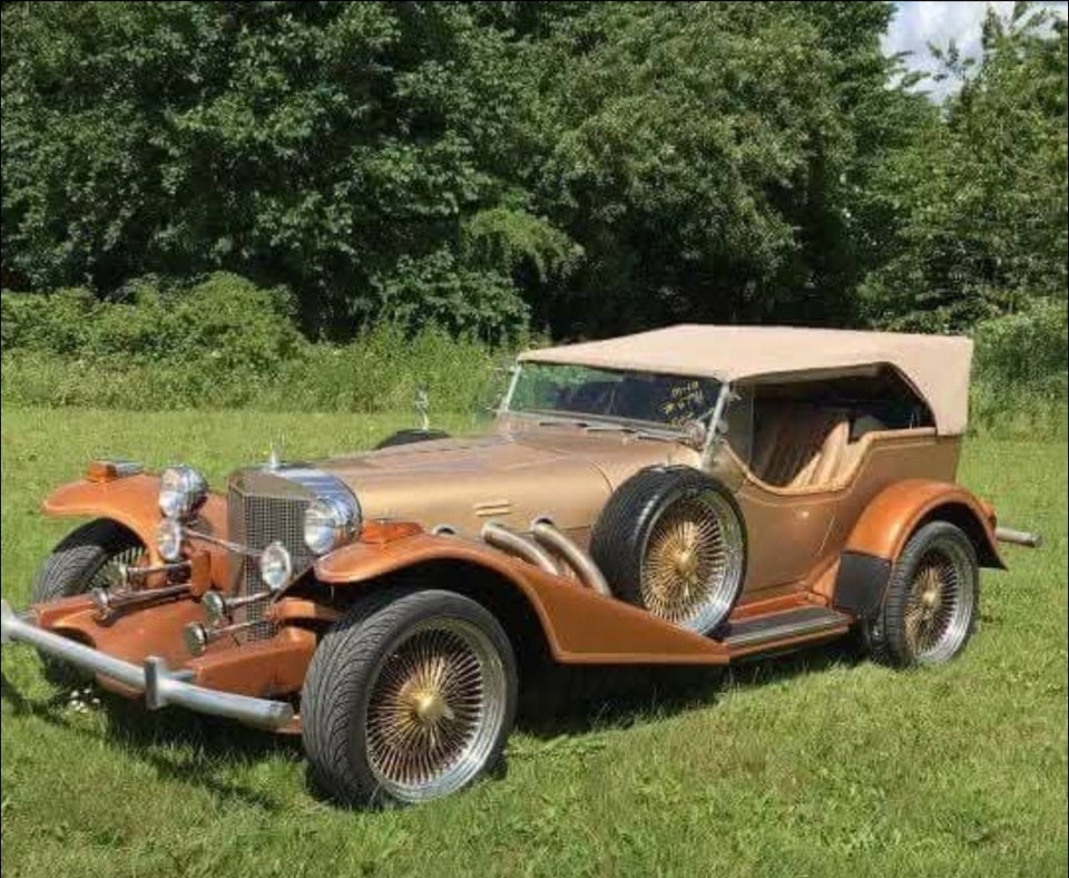Excalibur Phaeton 7,5 V8 Convertible 2d