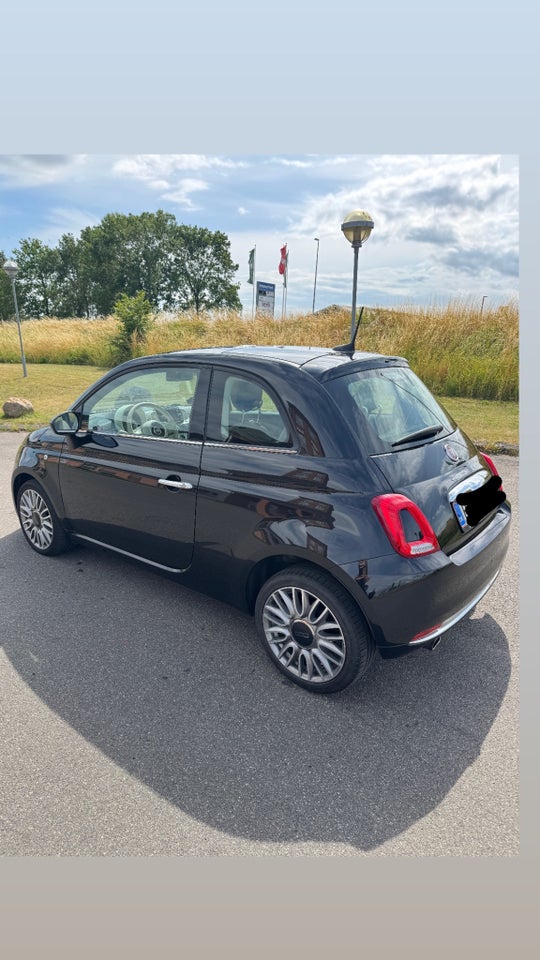 Fiat 500 0,9 TwinAir 80 Black Navigator 3d