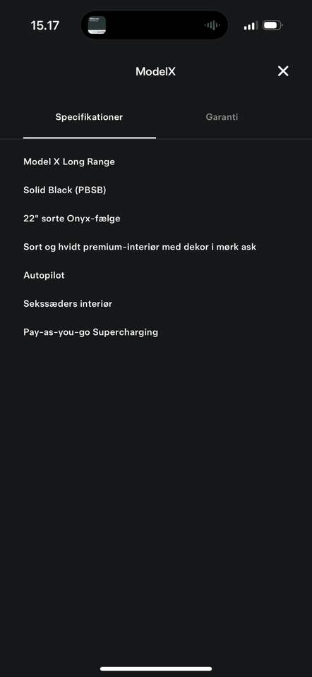 Tesla Model X Long Range AWD 5d