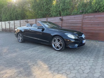 Mercedes E200 2,0 Cabriolet aut. 2d