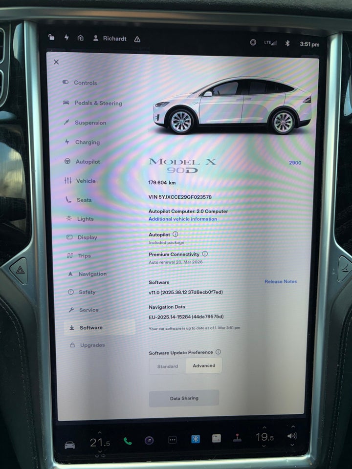 Tesla Model X 90D 7prs 5d
