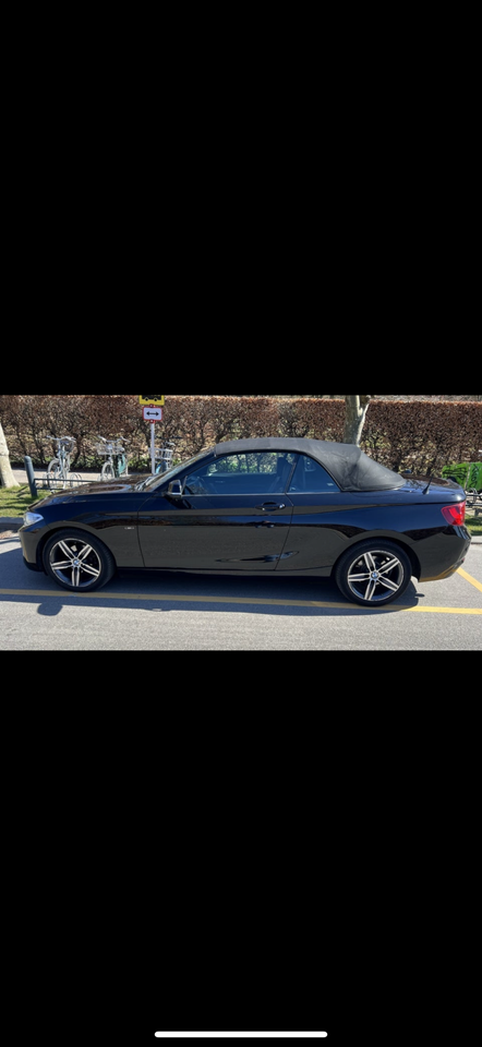 BMW 218i 1,5 Cabriolet aut. 2d