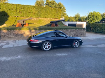 Porsche 911 Carrera S 3,8 Coupé Benzin modelår 2005 km 135000 Sort ABS airbag service ok partial, ud