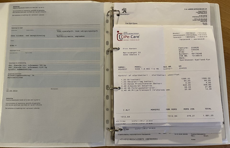 Peugeot 3008 1,6 HDi 112 Premium+ 5d