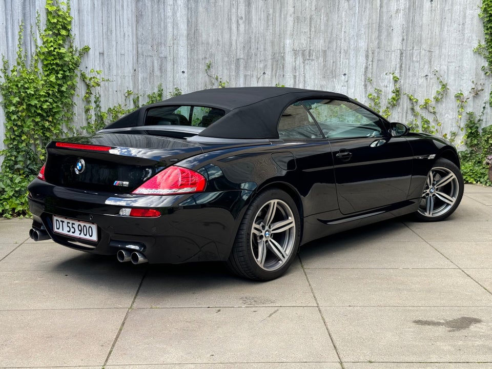 BMW M6 5,0 Cabriolet aut. 2d