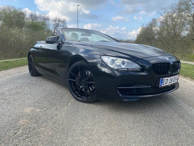 BMW 640i 3,0 Cabriolet aut. 2d