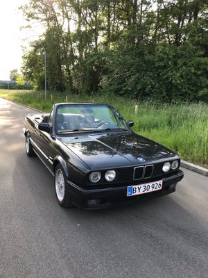 BMW 318i 1,8 Cabriolet Benzin modelår 1992 km 272000 Sortmetal service ok none, Ingen interesse i by