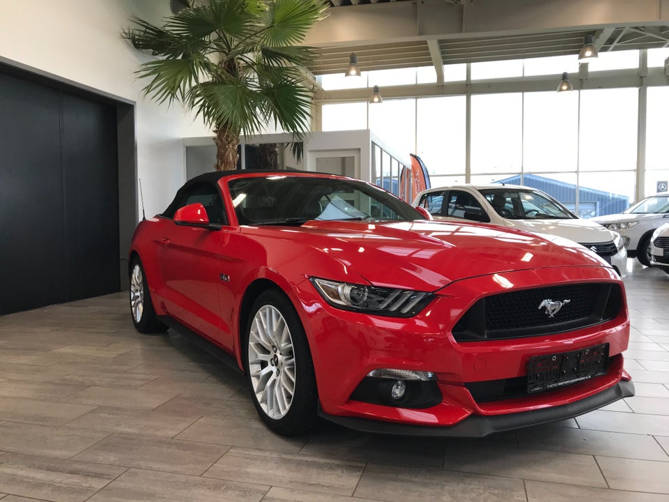 Ford Mustang 5,0 V8 GT Convertible aut. 2d